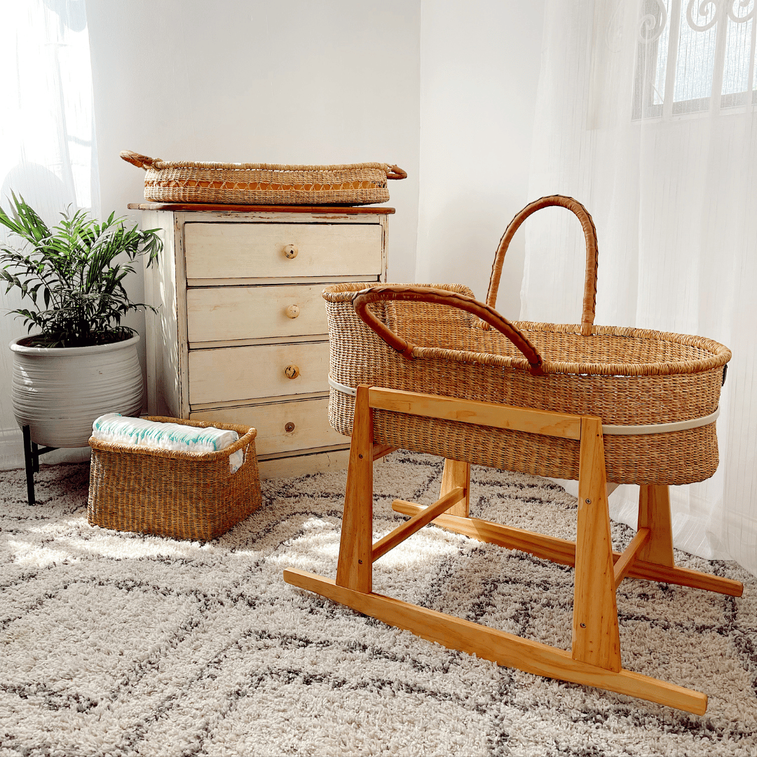 Baby Basket Rocking Stand