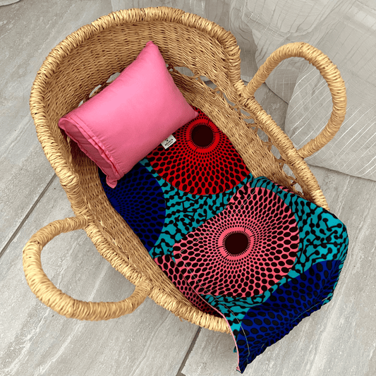 Doll Bedding Set - Rainbow Nsubra