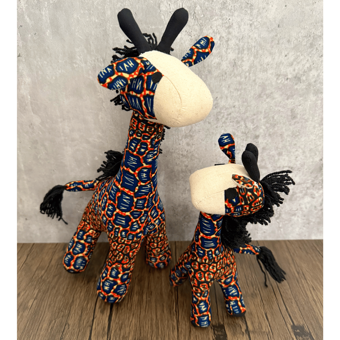 Ankara Soft Toy - Giraffe 2