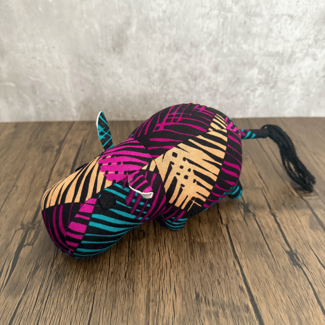 Ankara Soft Toy - Hippo