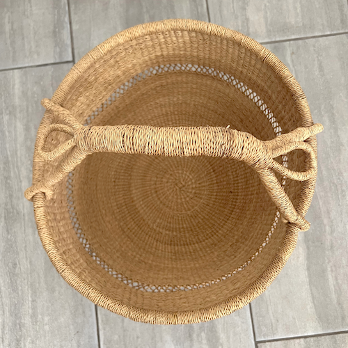 Round Basket - Natural Net - Large