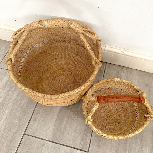 Round Basket - Natural Net - Large