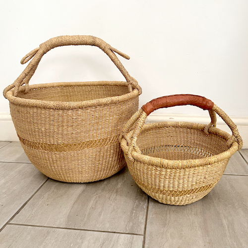 Round Basket - Natural Net - Small