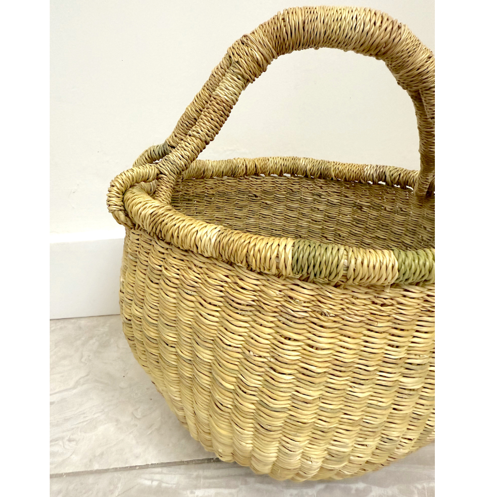 Round Woven Baskets - Small - Natural