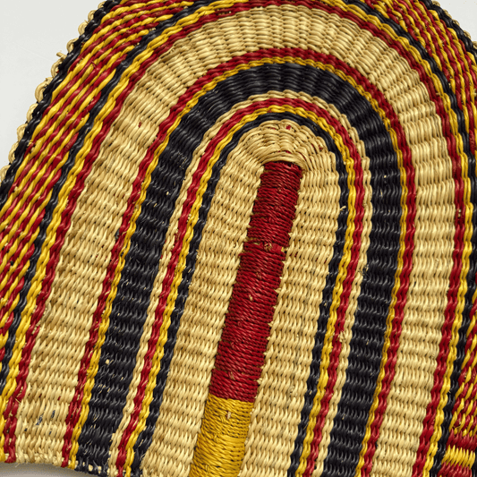 Woven Fans - Coloured Design 5