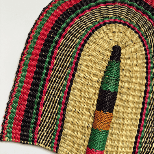 Woven Fans - Coloured Design 2