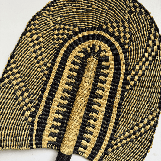 Woven Fans - Black Design 10