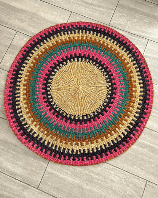 Handwoven Floor Rug - Clearance Sale 4 - 100cm