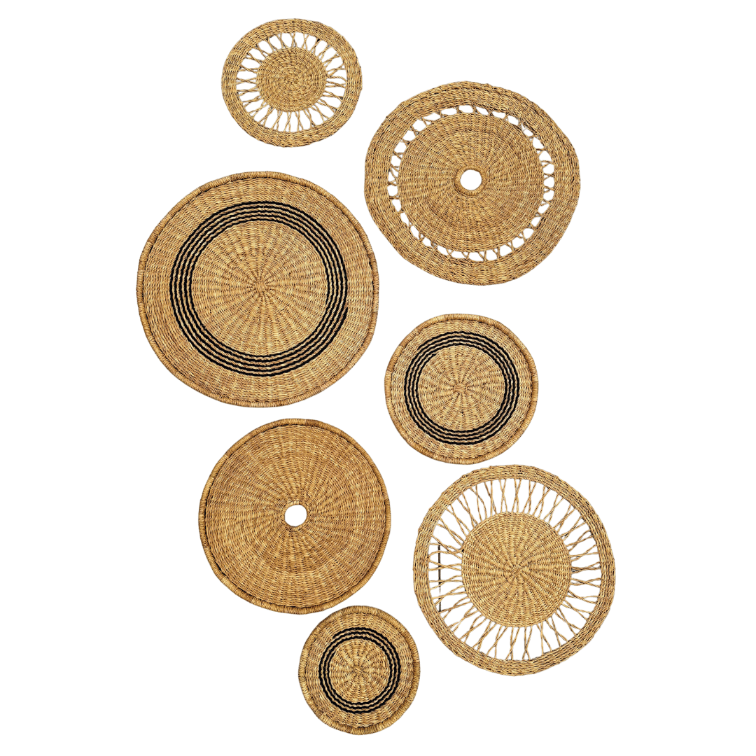 Handwoven Wall Basket Sets - Minimalist