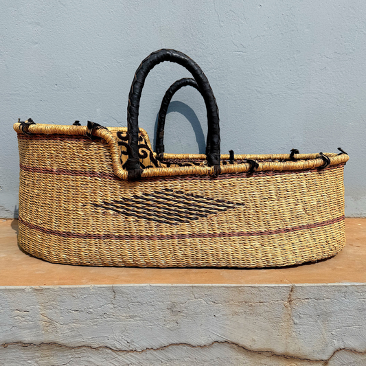 Baby Moses Basket Set - Heritage Scroll