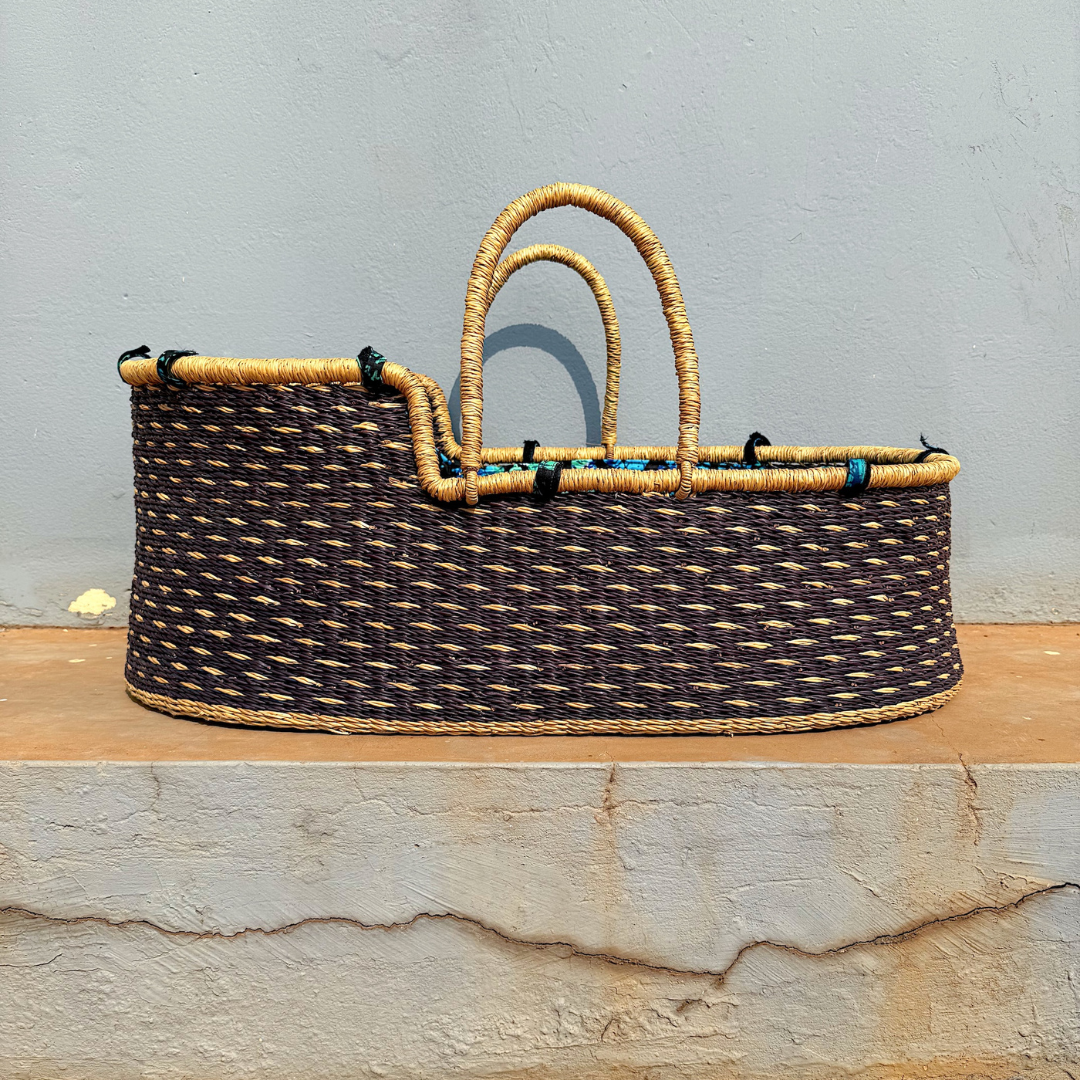 Baby Moses Basket Set - River Stones