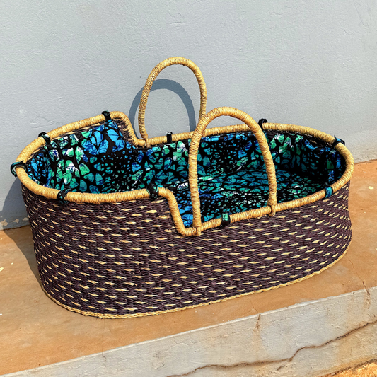 Baby Moses Basket Set - River Stones