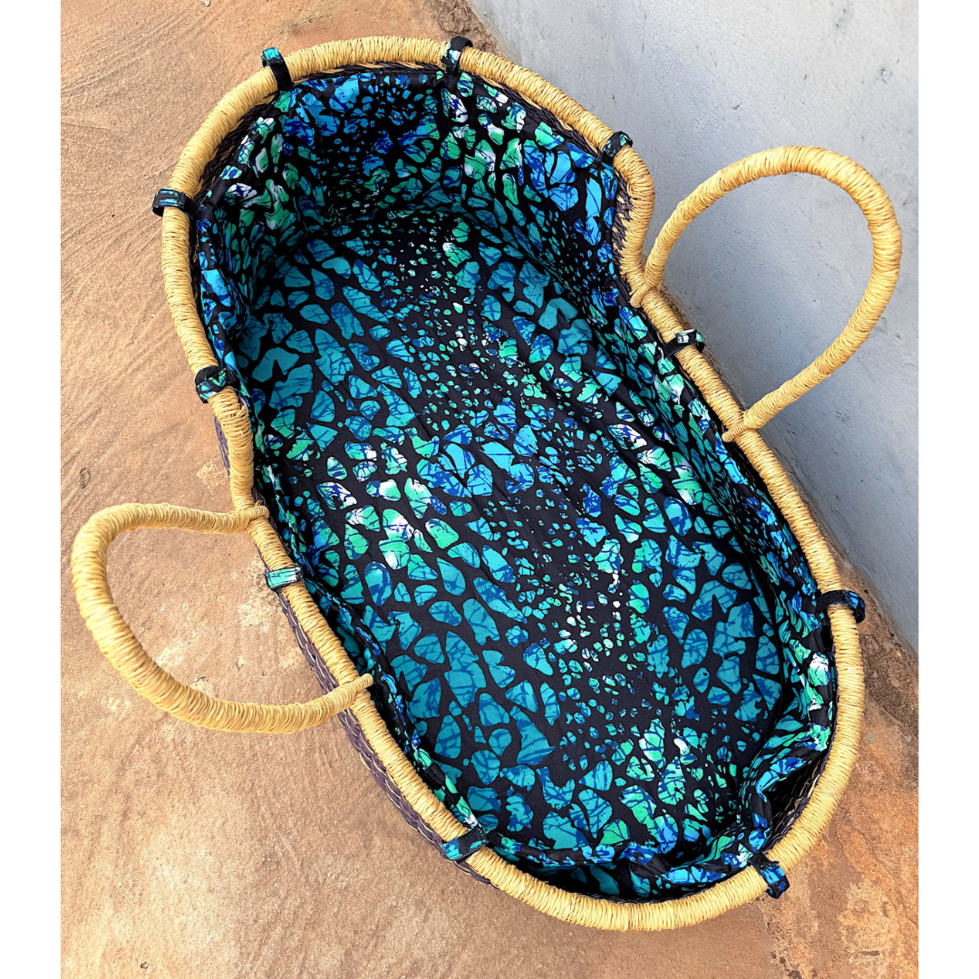 Baby Moses Basket Set - River Stones