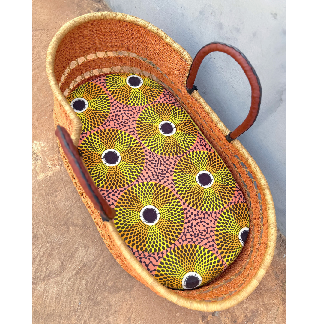 Baby Moses Basket Set - Sunset
