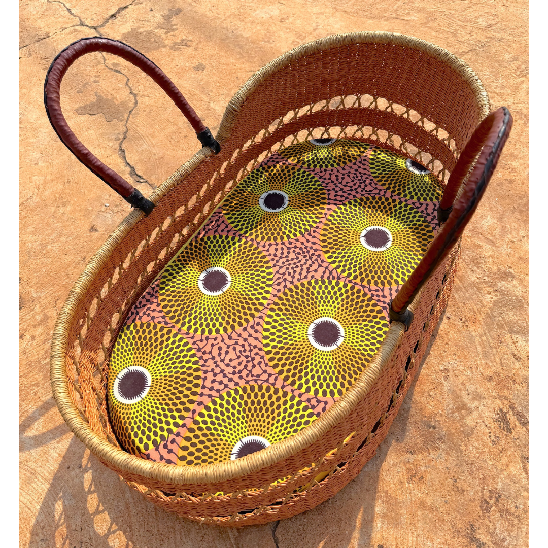 Baby Moses Basket Set - Sunset