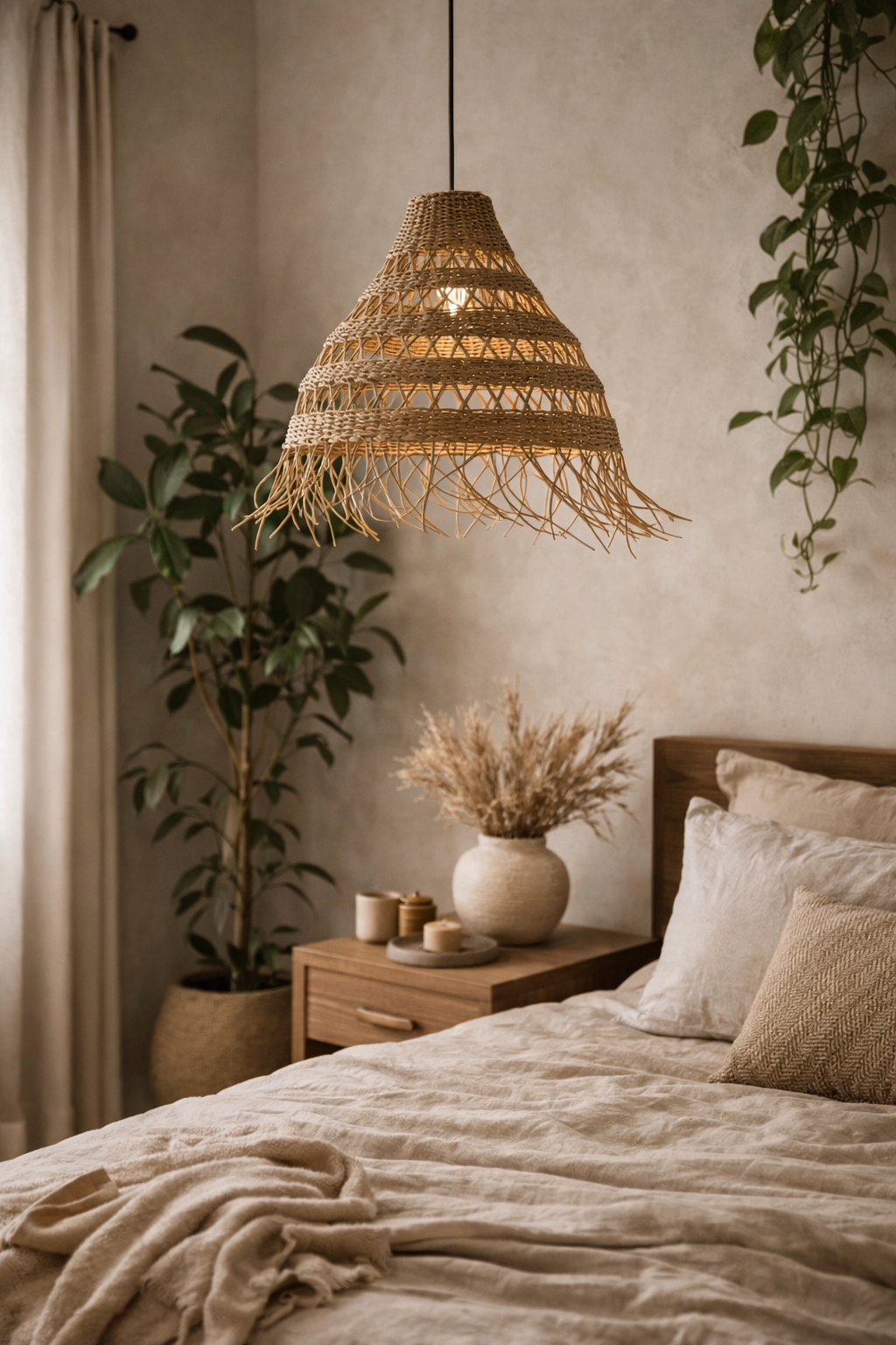 Woven Pendant Light - Tajine