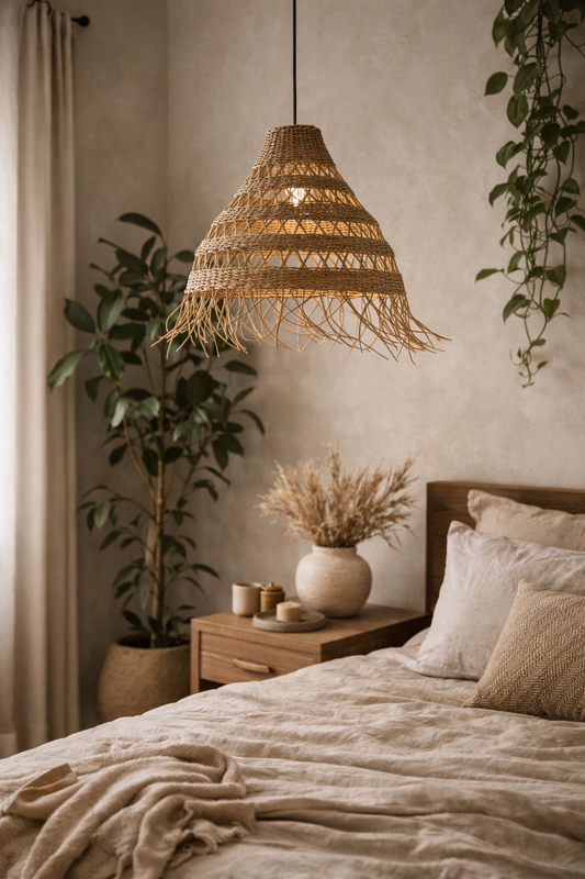 Woven Pendant Light - Tajine