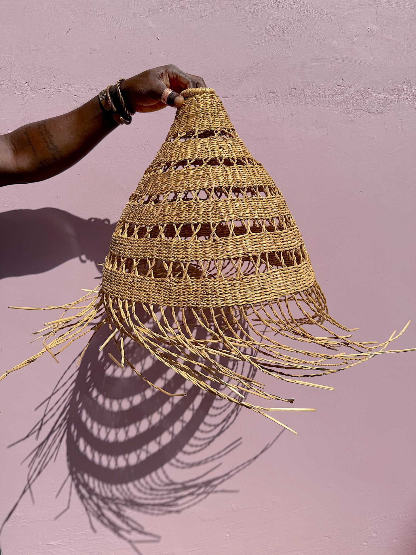 Woven Pendant Light - Tajine