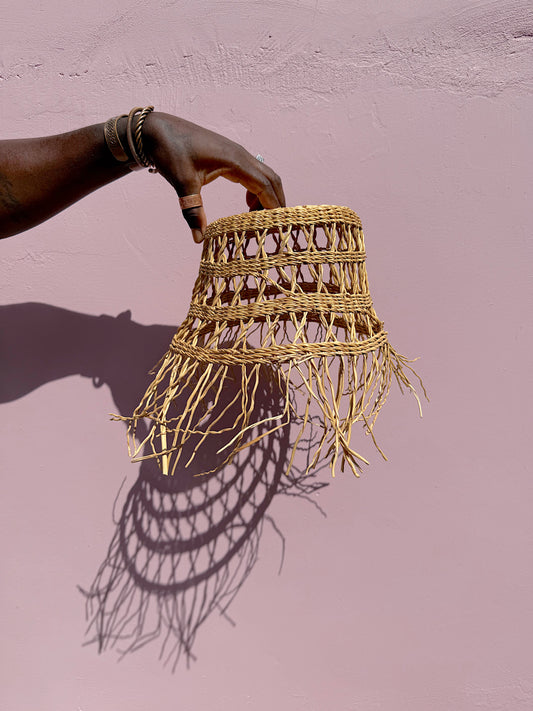 Woven Pendant Light - Tapered