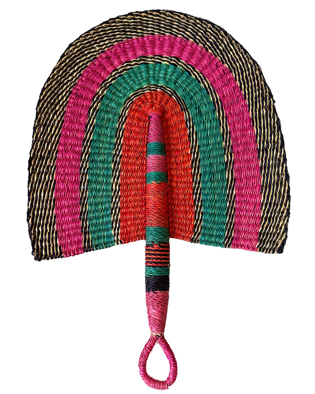 Woven Fans - Coloured Design 13