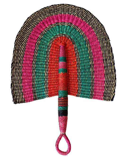 Woven Fans - Coloured Design 13