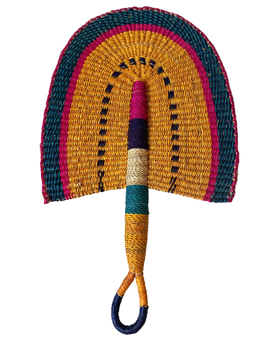 Woven Fans - Coloured Design 16