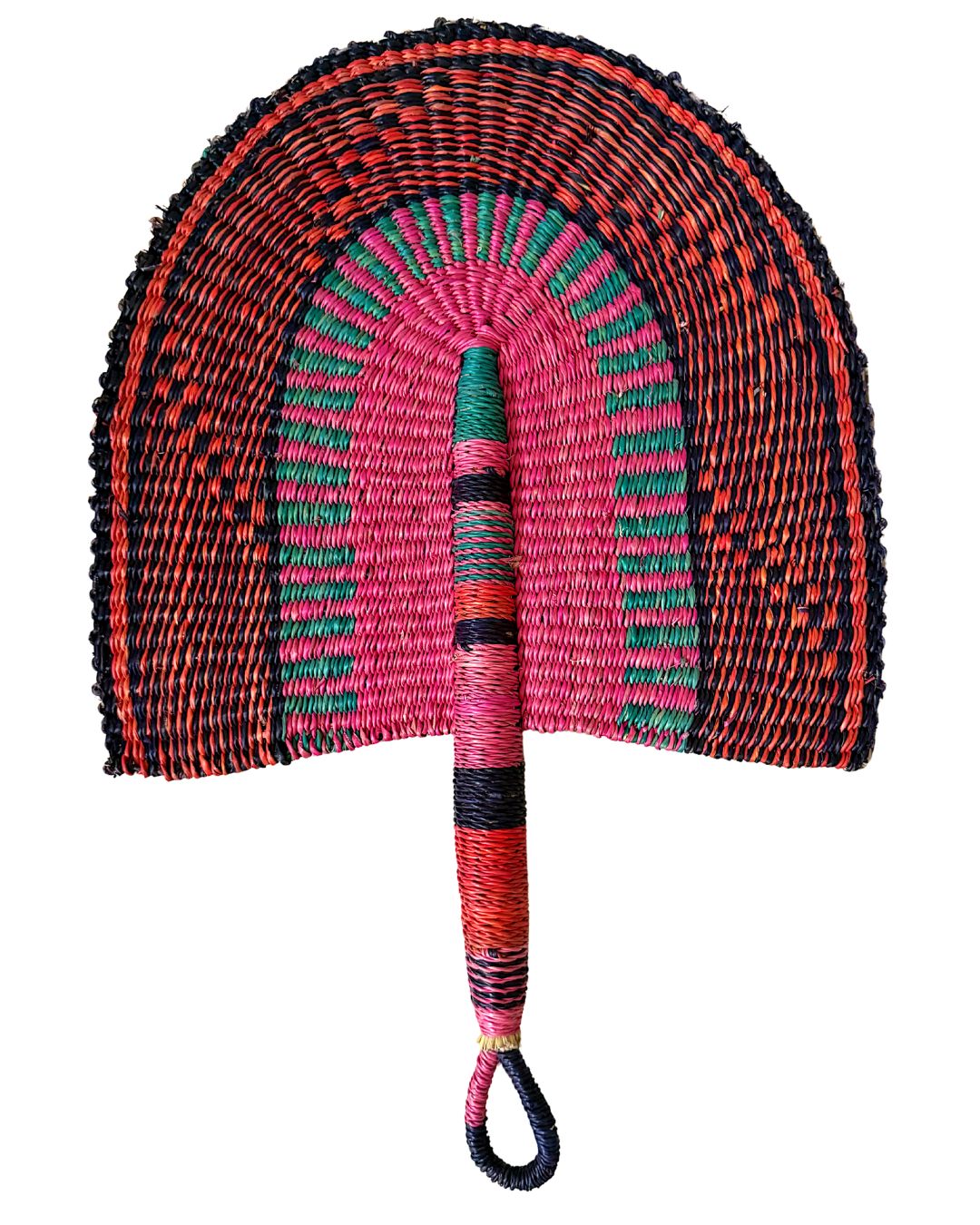 Woven Fans - Coloured Design 19