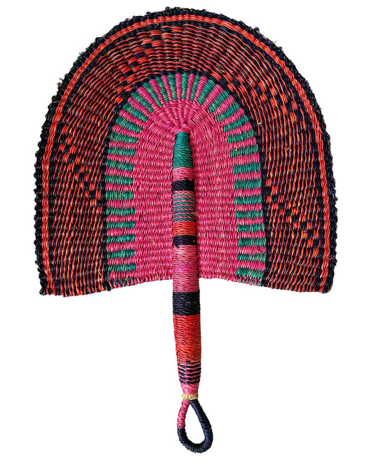 Woven Fans - Coloured Design 19