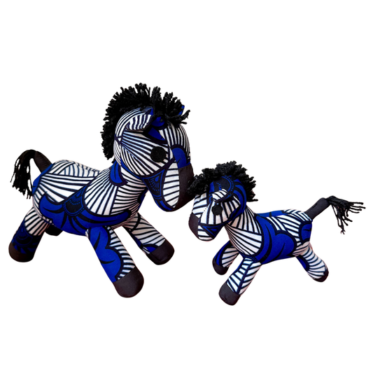 Ankara Soft Toy - Zebra 4