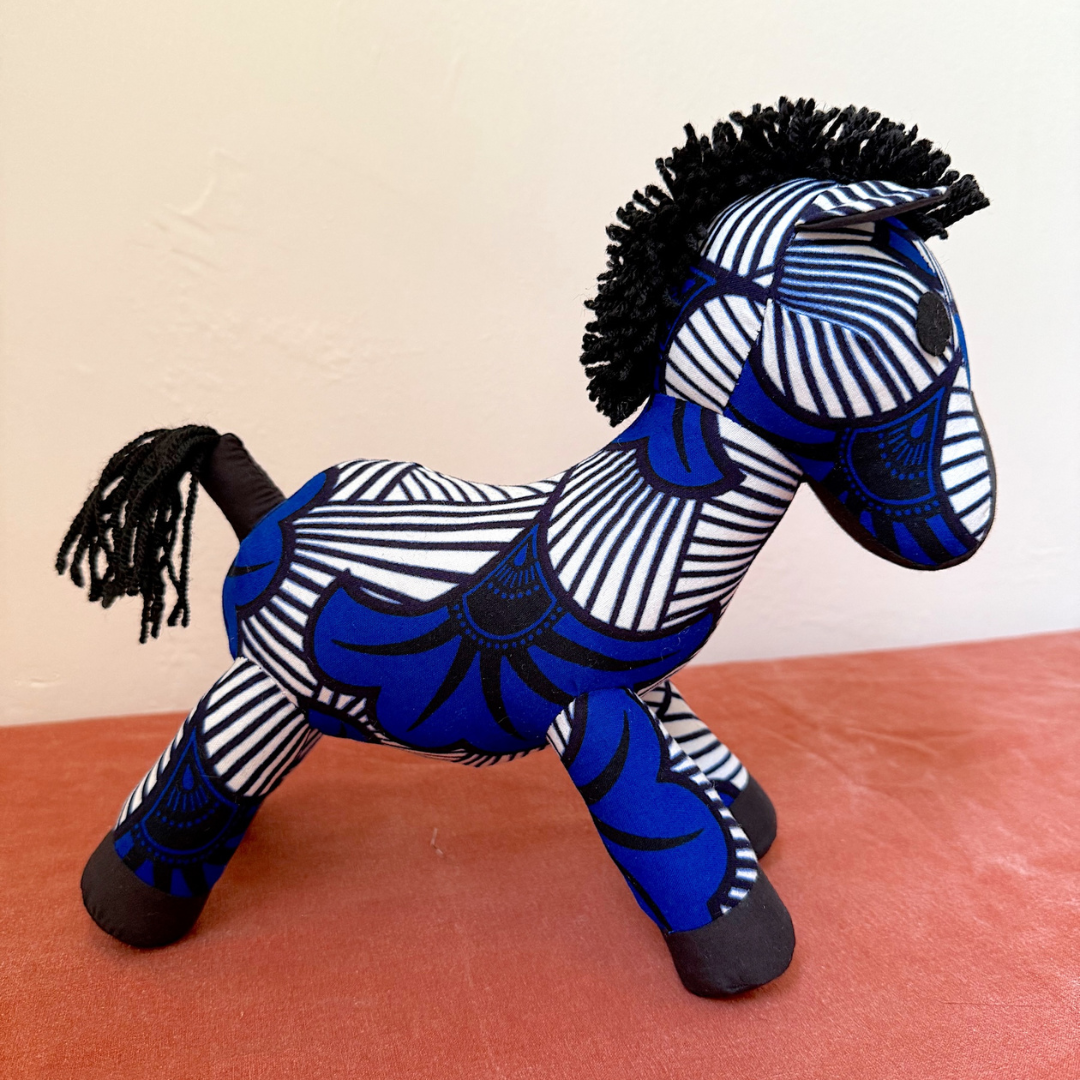 Ankara Soft Toy - Zebra 4