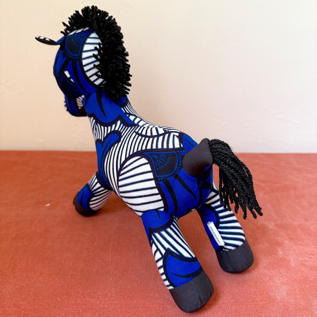 Ankara Soft Toy - Zebra 4