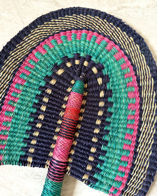 Woven Fans - Coloured Design 20