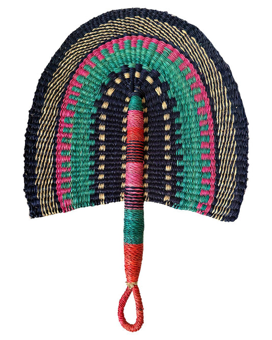 Woven Fans - Coloured Design 20