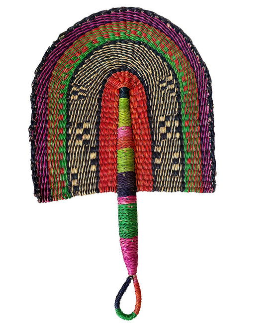 Woven Fans - Coloured Design 18