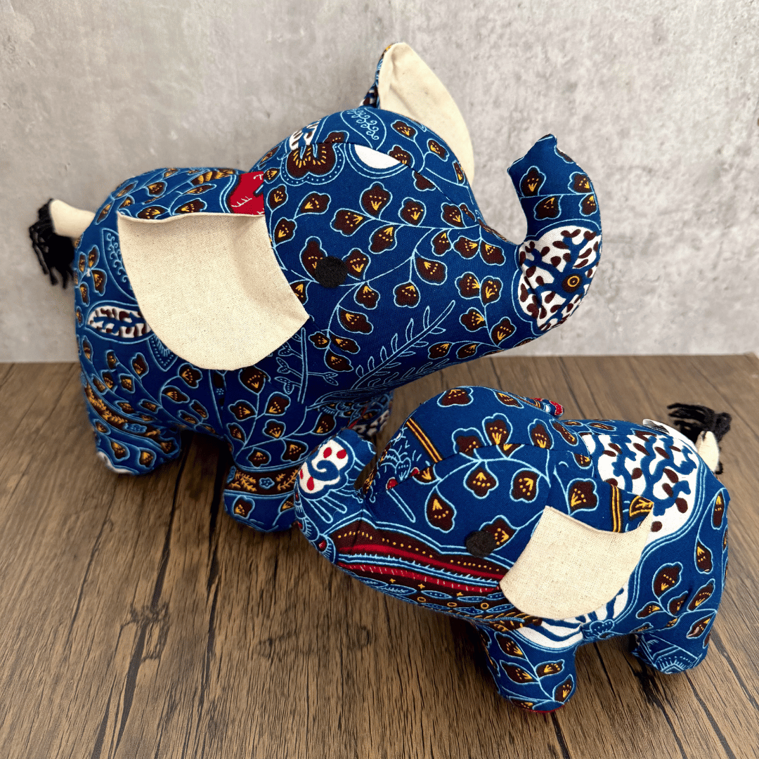 Ankara Soft Toy - Elephant 1