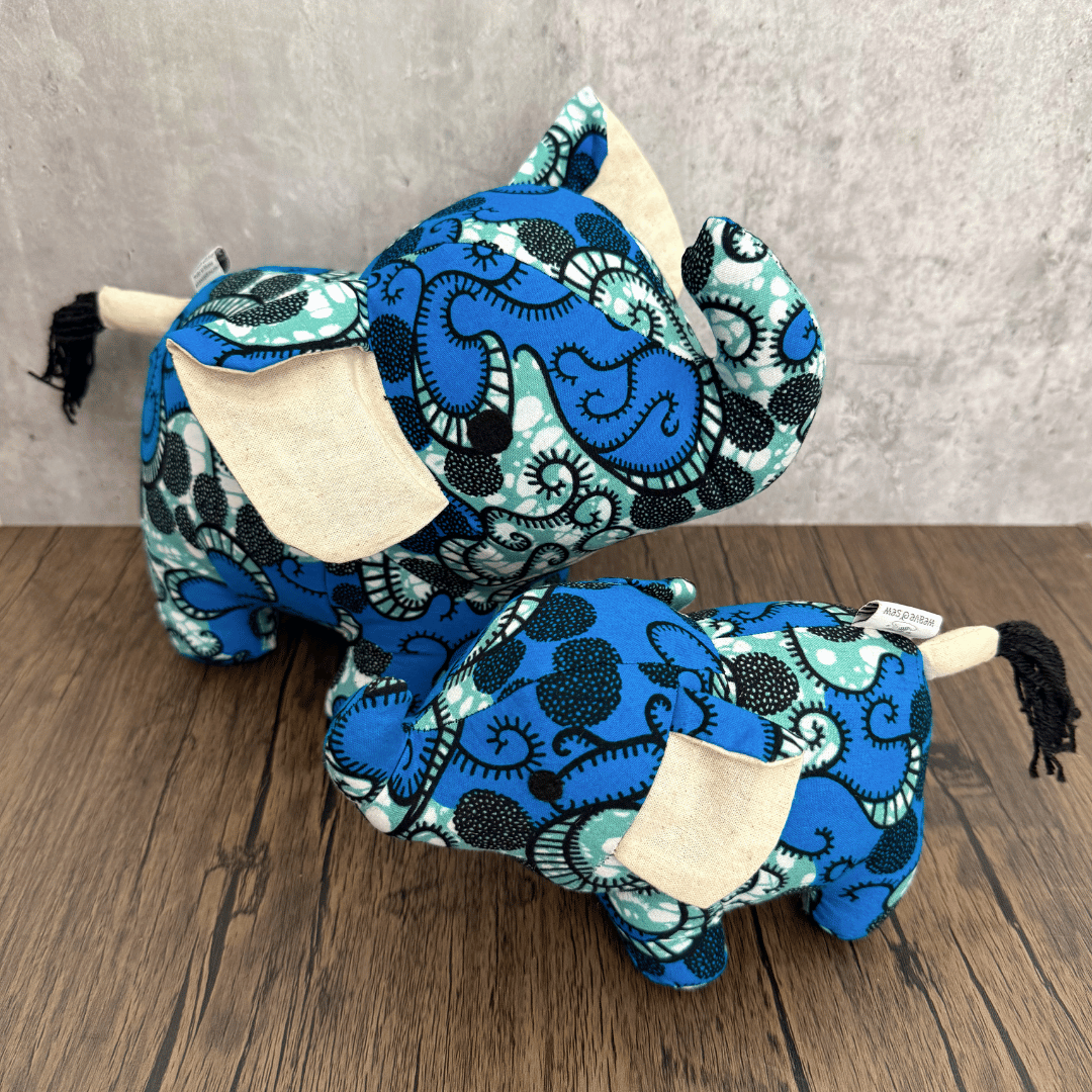 Ankara Soft Toy - Elephant 2