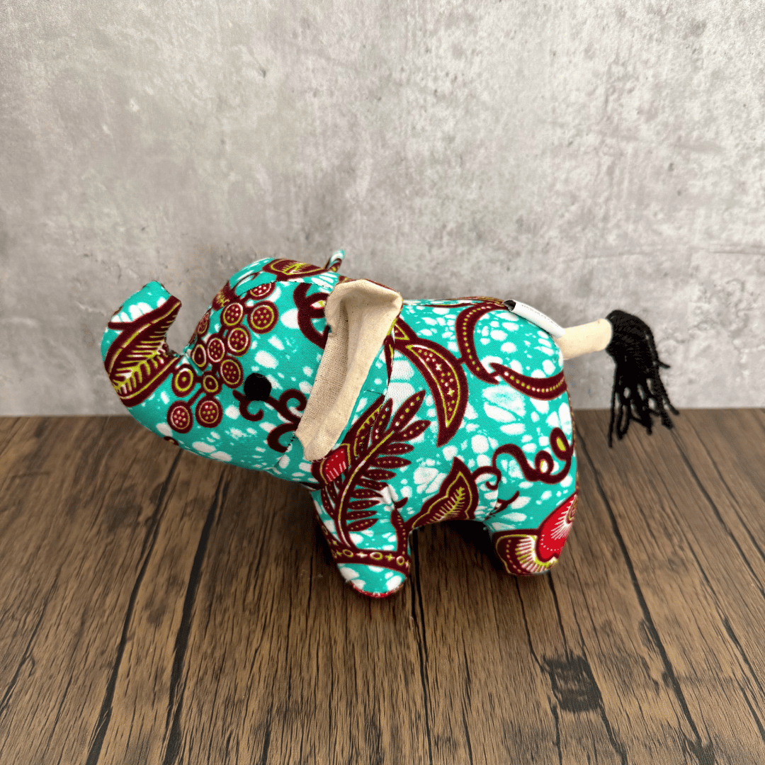 Ankara Soft Toy - Elephant 3