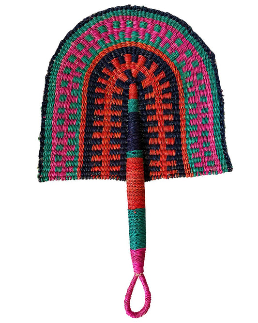 Woven Fans - Coloured Design 15