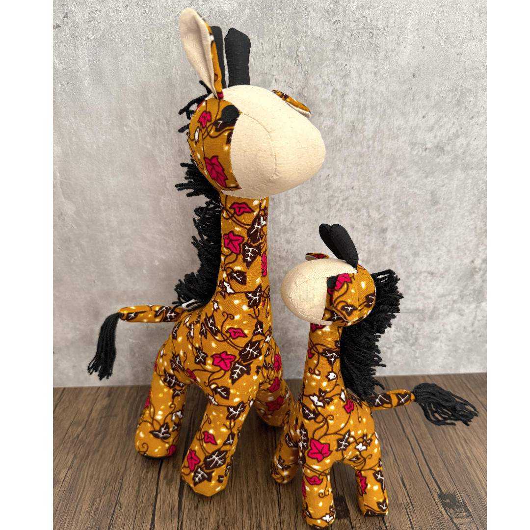 Ankara Soft Toy - Giraffe 1