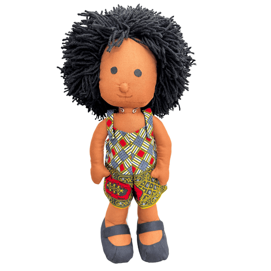 diverse handmade dolls Ghana eco friendly toy gift set