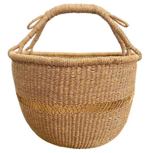 Round Basket - Natural Net - Large