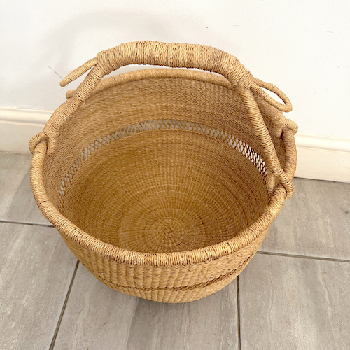 Round Basket - Natural Net - Large