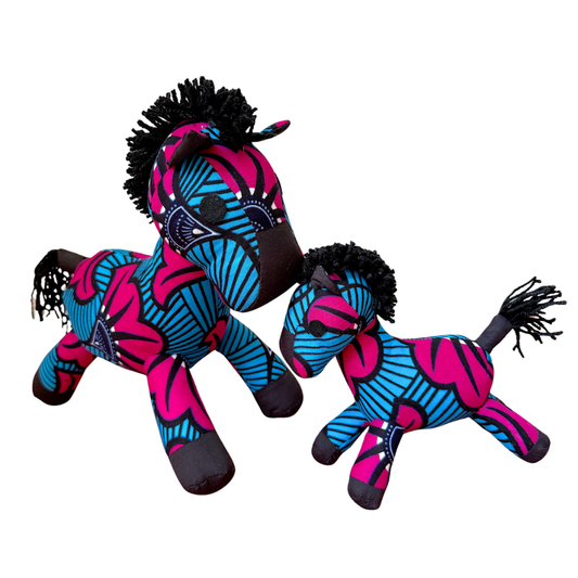Ankara Soft Toy - Zebra 5