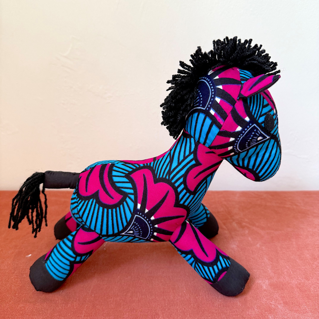 Ankara Soft Toy - Zebra 5