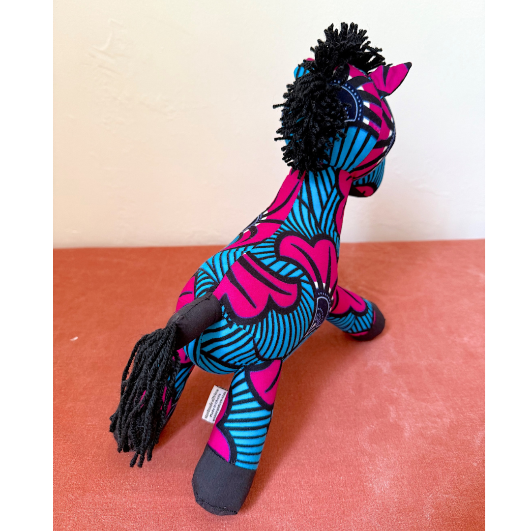 Ankara Soft Toy - Zebra 5