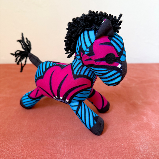 Ankara Soft Toy - Zebra 5