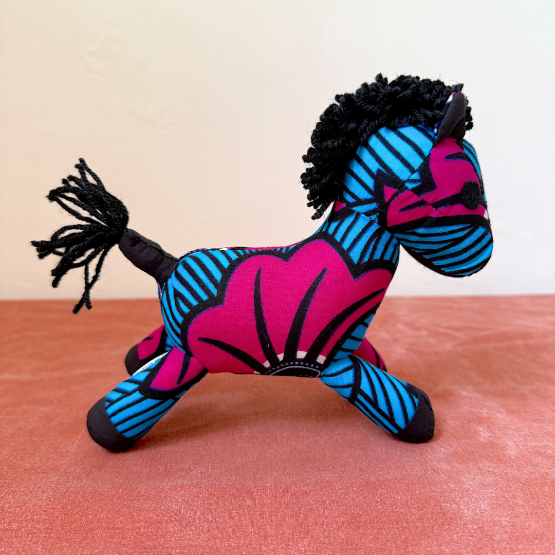 Ankara Soft Toy - Zebra 5