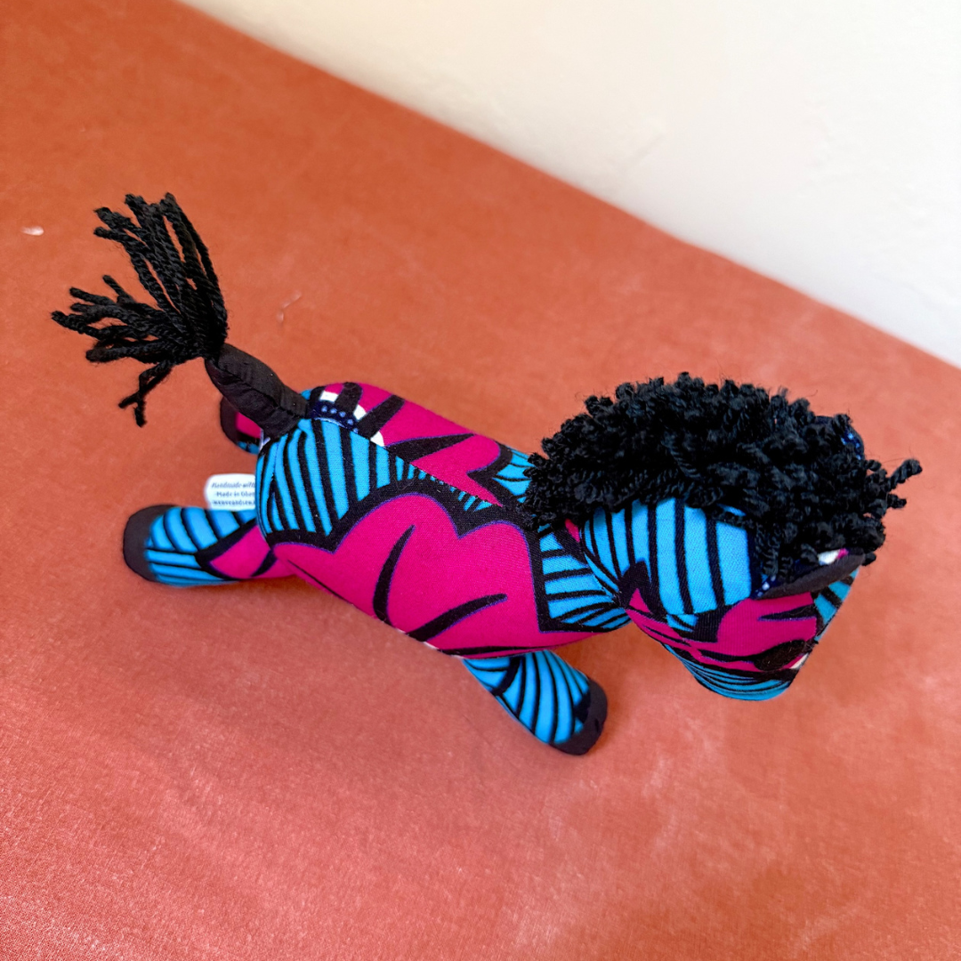 Ankara Soft Toy - Zebra 5