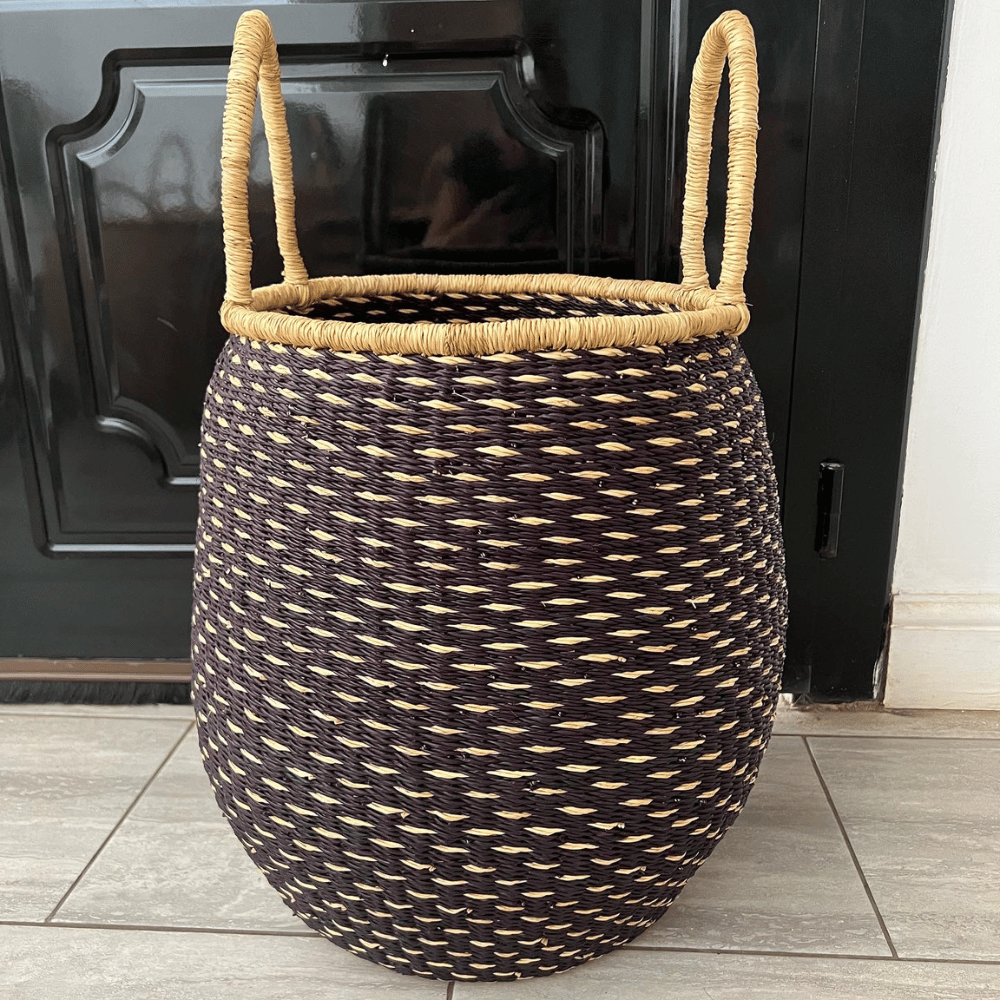 Pot Woven Laundry Basket - Made to Order