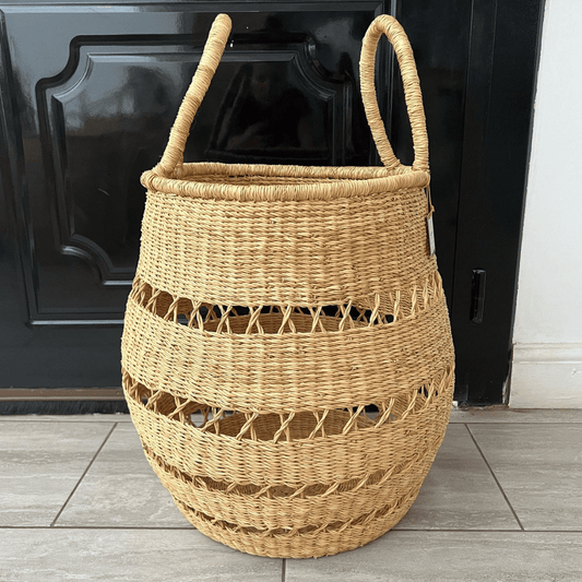 Pot Woven Laundry Basket - Made to Order